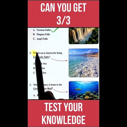 The Great Barrier Reef Question Is Tricky #shorts