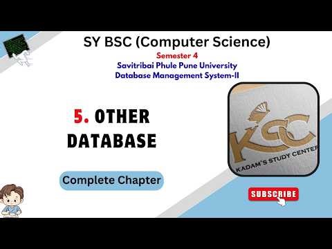 SY BCS || Semester 4 || RDBMS || 5.Other Database || Complete Chapter ||
