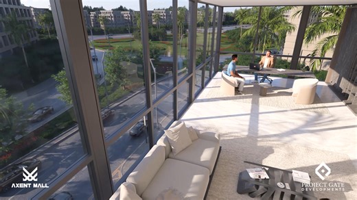 A presence shaped with intention. Lines refined. Details considered. An address that speaks through form, and earns its place through design. Flow in Form. Flair in Details. #AxentMall #DesignLed #SouthAcademy #NewCairo #UrbanForm #FlowInForm #FlairInDetails #projectgatedevelopments | Project Gate Developments