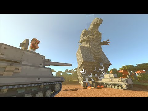 Godzilla minus one v2 Addon MCPE in Minecraft Bedrock | WedCraft