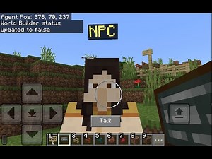 Making an NPC in Minecraft EDU