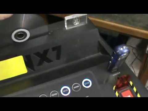 Caixa de som philips NX7 defeito e solução