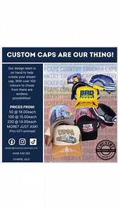 49K views · 205 reactions | Custom Caps are what we know! Boost your...