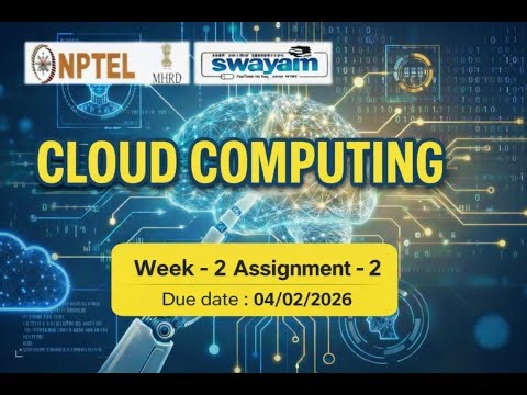 Cloud Computing Week 2 Assignment 2 Answers || NPTEL Jan 2026