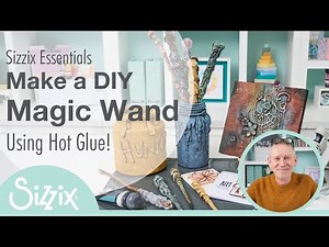 Halloween DIY: How to Create a Wizard Wand with Hot Glue!