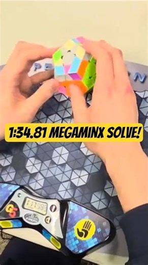 1:34.81 Official Megaminx Solve | Oredigger Open CO 2026