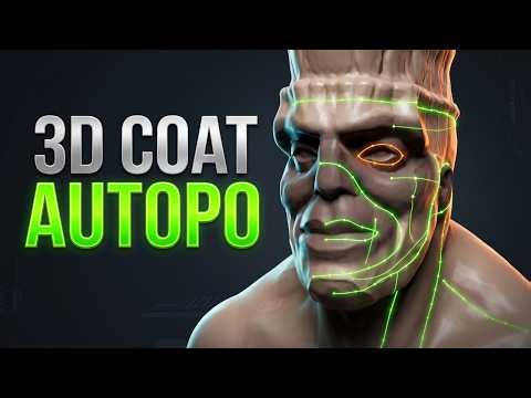 3D Coat Automatic Retopo AUTOPO -- 3DCoat 9