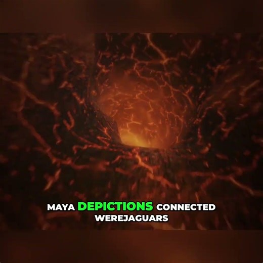 Werejaguar Myth: Ancient Transformation & Royal Power Explained! #maya #aztec #shorts