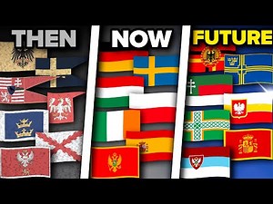 ENTIRE Evolution of ALL European Flags (1 - 2124)