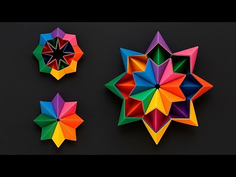 How to Make a Transforming Origami Magic Star – Easy Tutorial