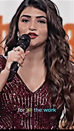 Sreeleela 😱 Non stop 🗣️ English | Sreeleela Telling Speech English In the stage #sreeleela #shorts