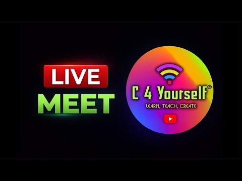 LIVE 🔴 C 4 Yourself