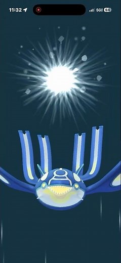 Primal Power! 😤 Mega Kyogre Evolution Showcase 🌊 #pokemongo #kyogre #megaevolution #pokemon