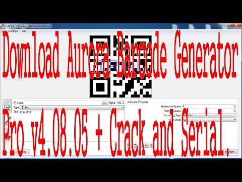 Download Aurora Barcode Generator Pro v4.08.05 + Crack and Serial free.