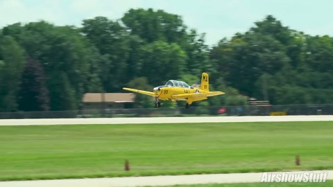 Watch 50+ warbirds unleash massive power - "You feel the shockwave"