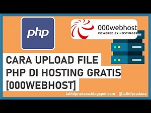 ☕☕ Cara Upload File PHP di Hosting Gratis (000WebHost)