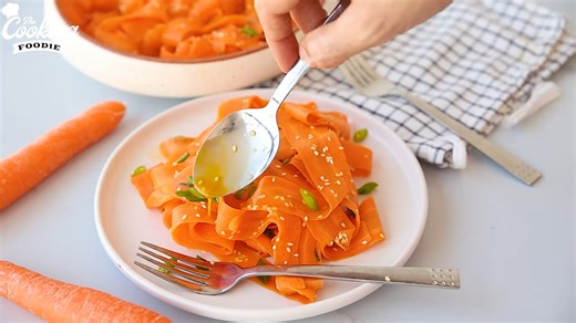 This is what happens when you stop chopping carrots… and start ribboning them instead