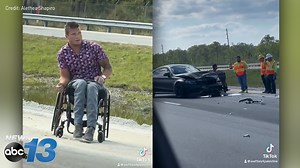 VIDEO: Former Rep. Cawthorn involved in crash with Florida state trooper's car
