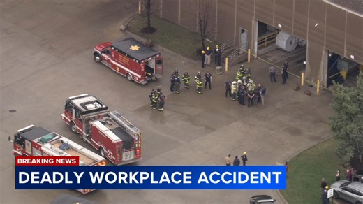 Aluminum spool falls from crane onto worker, killing him at Carol Stream warehouse
