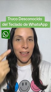 Truco desconocido vdel teclado de WhatsApp #whatsapp #telefono #soycreadora | Yenian Ferreira Gonzalez