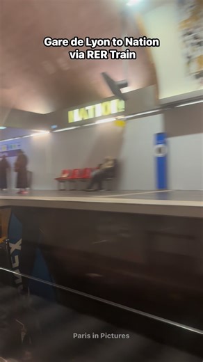 1K views · 39 reactions | Gare de Lyon to Nation via RER Train | Paris in Pictures | Facebook