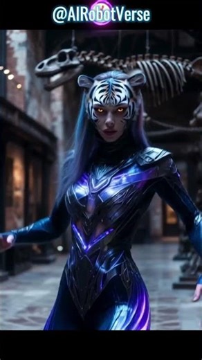Tiger-Humanoid Cyborg Awakens: Stunning but Deadly Lab Creation Escapes Control