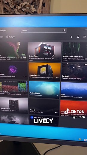 Free live wallpaper #fyp #techtok #gaming #setup #livelywallpaper