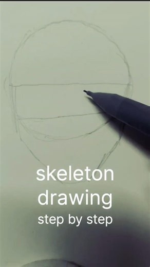 #artwork #drawing of skeleton