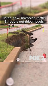 6.6K views · 18 reactions | Three separate sinkholes have emerged in...