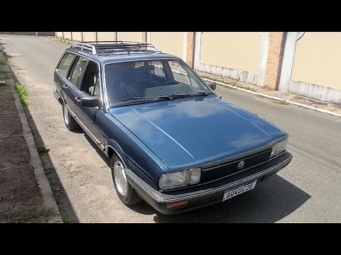 Santana Quantum GLS 1990 Com Teto Solar e Automática - A Wagon Mais Completa de 1990.