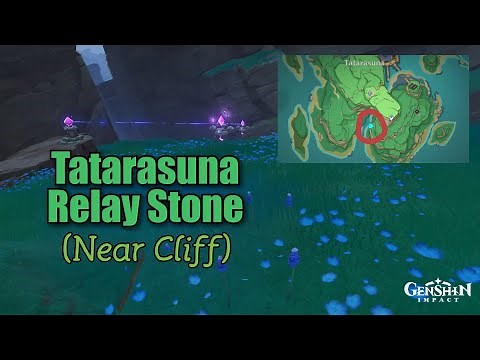 Tatarasuna Relay Stone Puzzle (Cliff) | Inazuma | Genshin Impact
