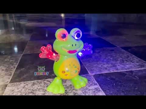 Dancing Frog Toy with Vibrant Light Effect & Musial Sound Toy for Toddler Boys and Girls | Keenbey