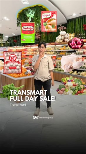 Trans Studio Mall Bandung on Instagram: "💸✨TRANSMART FULL DAY SALE!💸✨ Belanja bahan makanan apa pun jadi lebih praktis di Transmart. Dari kebutuhan dapur harian sampai stok mingguan, semuanya lengkap dalam satu tempat🤩 Makin seru lagi, ada Full Day Sale setiap hari Minggu🤑 Waktunya belanja lebih hemat, lebih nyaman, dan pastinya lebih puas di Transmart. 🛒🤍"