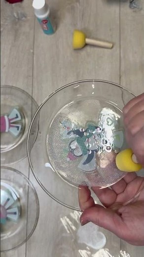 Dollar Tree Window Cling Snack Plates?! EASY Holiday Decor Hack #easycrafts