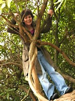 Woman raised by monkeys when she was a young girl?