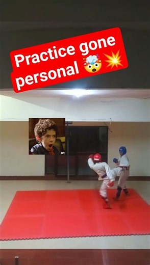 when practice gone personal 🤯Every strike tells a story. Focus. Power. Discipline. 🥋🔥#warrior#yt