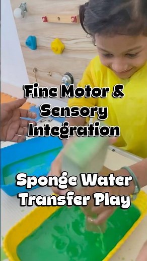 🌊 Calming Sensory Play for Autistic Children | Occupational Therapy Activity
