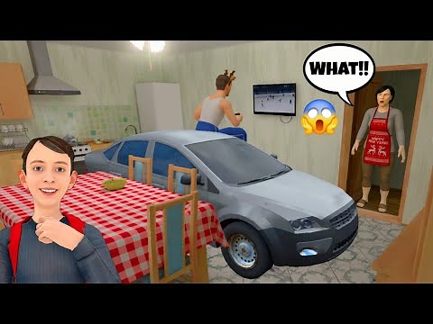 Gennady Drives His Car Into the Kitchen and Watches TV! 😂 | Schoolboy Runaway Stealth Full Gameplay