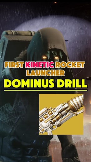 A Crazy Drill Rocket Launcher Exotic Concept #destiny2 #destiny #xurlocation #bungie