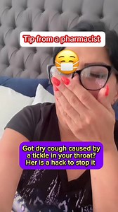 1.1M views · 8.6K reactions | #hack #cough #pharmacist #foryourpage #fyp #DidYouKnow #howto | Angela Pharmd | Facebook