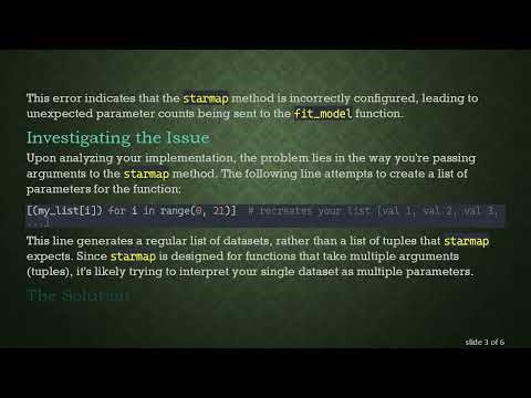 Solving TypeError in Parallelizing Functions with LSTM Models in Python