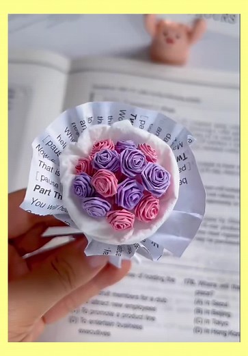 手作りプレゼント：可愛いミニ花束の作り方