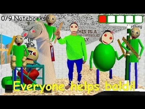 I BEAT Everyone Helps Baldi! with No JUMPSCARE!