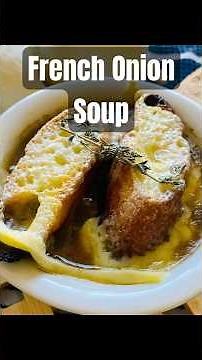 French Onion Soup Recipe | Restaurant-Style Classic with Caramelized Onions & Gruyère Cheese