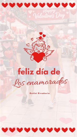 Outlet Rivadavia on Instagram: "🥰Feliz día de los enamorados 🥰 💘 San Valentín se celebra con detalles Un regalito, una sonrisa y mucho amor 💕 En Outlet Rivadavia te esperamos con opciones ideales para sorprender 🛍️"