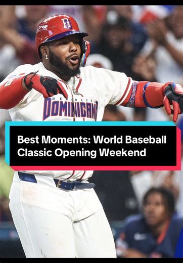 Top Highlights from the World Baseball Classic Weekend