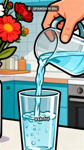 Why are there flowers in his glass? 🥛