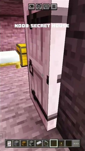 Noob vs Pro Secret base challenge🤫🔥 #minecraft #gaming #shorts #mcpe #challenge #aestheic #therian