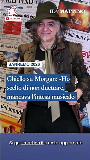 Chiello sul duetto mancato con Morgan: «La scelta è stata mia, mancava la sintonia»