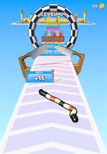 Gummy Worm Go Crazy Escape Run #ballgameshub 😱🔥 #shorts